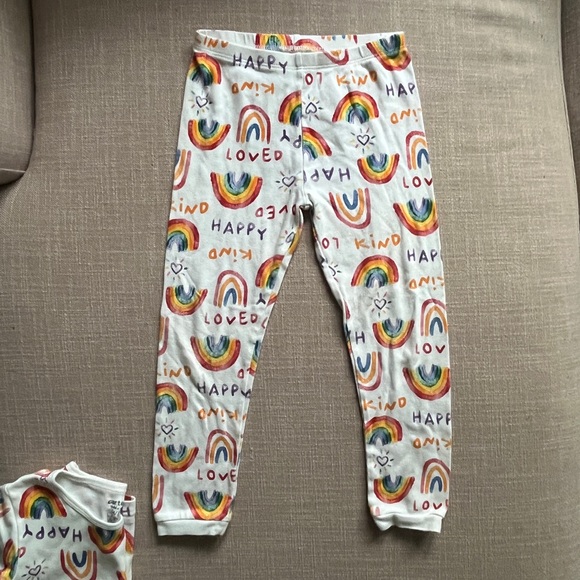 Colorful Rainbow Pajama Set - Picture 4 of 6